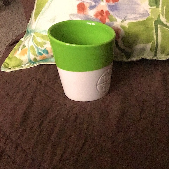 STARBUCKS 2012 TAZO bone china small beaker/jug for tea or cream.  Very Cool! EC - Picture 6 of 7